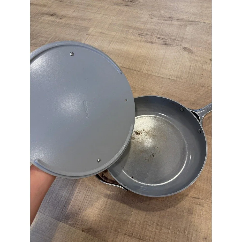 Caraway 4.5 QT Nontoxic Nonstick Pan and Lid - Marigold